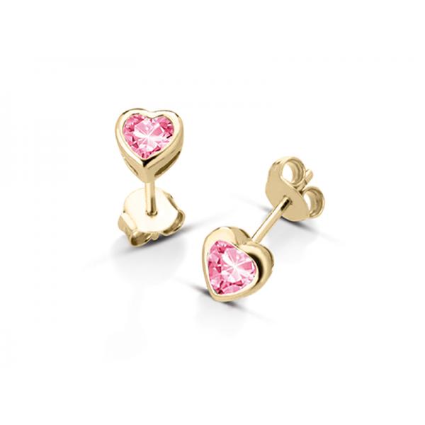 ORECC.CUORE ROSA COL.ORO-EX3