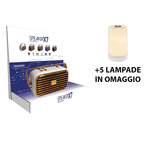 PROMO 10 SPEAKER X7+5 LAMP.SHINE4.0 OMA COMPOSTO DA: